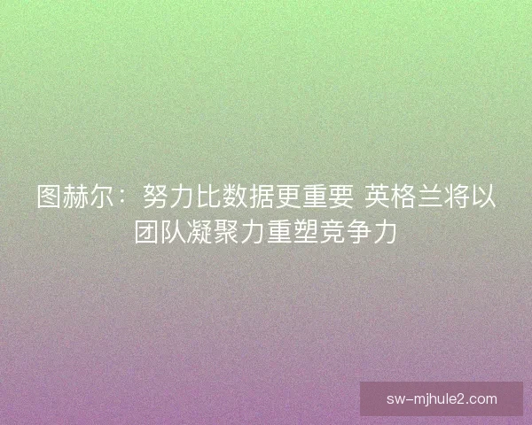 图赫尔：努力比数据更重要 英格兰将以团队凝聚力重塑竞争力